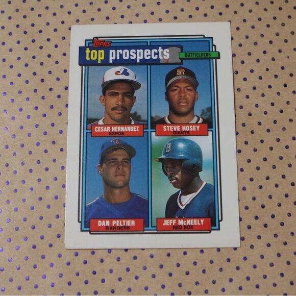 Top Prospects Outfielders #618 Baseball Card - Picture 1 of 2